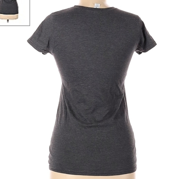 Delta Ringspun Cocoa Beach Florida Grey Graphic T-Shirt Tee Women’s Medium M EUC - Picture 2 of 5